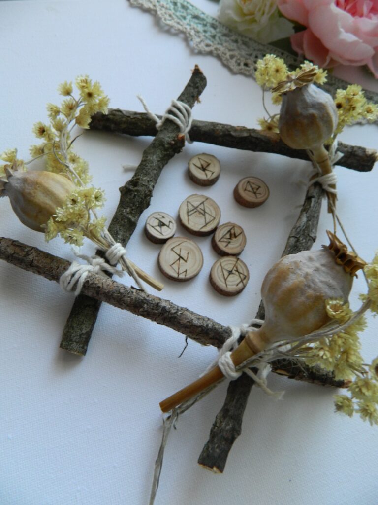 Bindrune, protection runique, association de plusieurs runes pour apporter protection et intention positive à son porteur