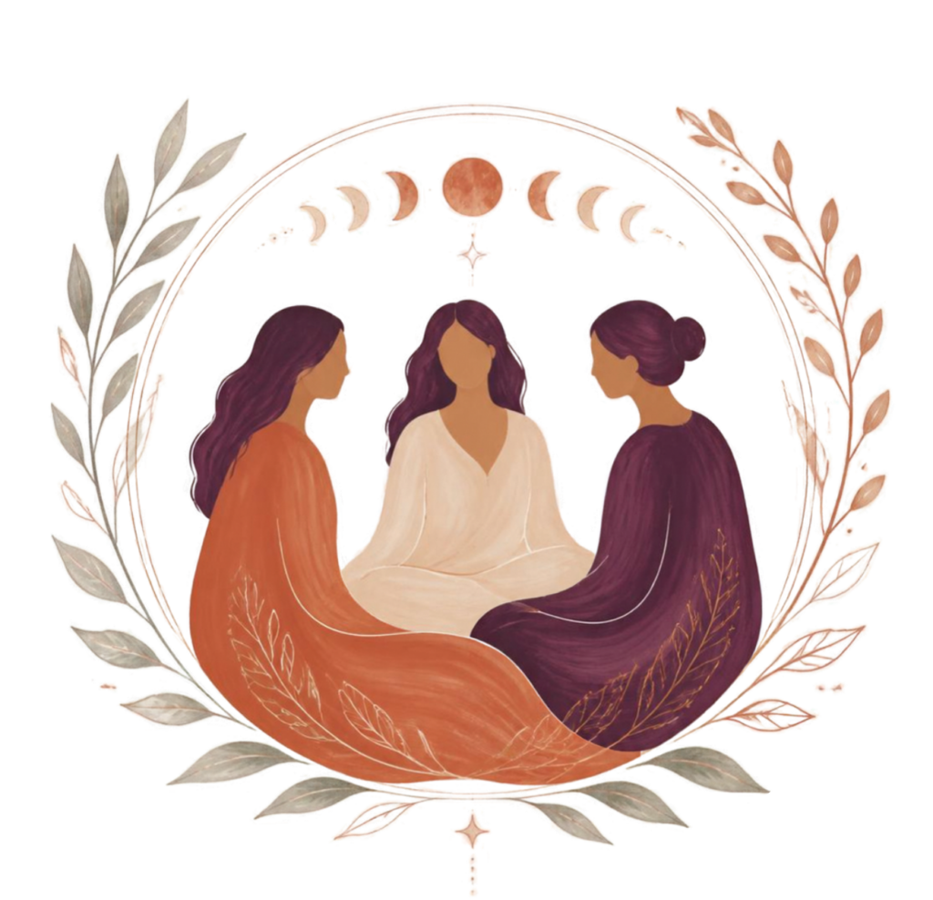 Logo du cercle de femmes – méditation, rituels et soins énergétiques en Provence